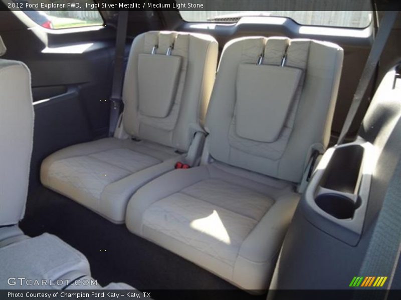 Ingot Silver Metallic / Medium Light Stone 2012 Ford Explorer FWD