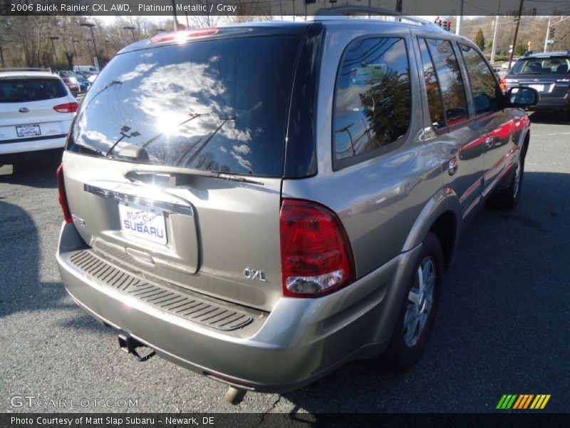 Platinum Metallic / Gray 2006 Buick Rainier CXL AWD