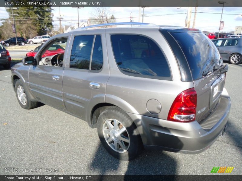 Platinum Metallic / Gray 2006 Buick Rainier CXL AWD