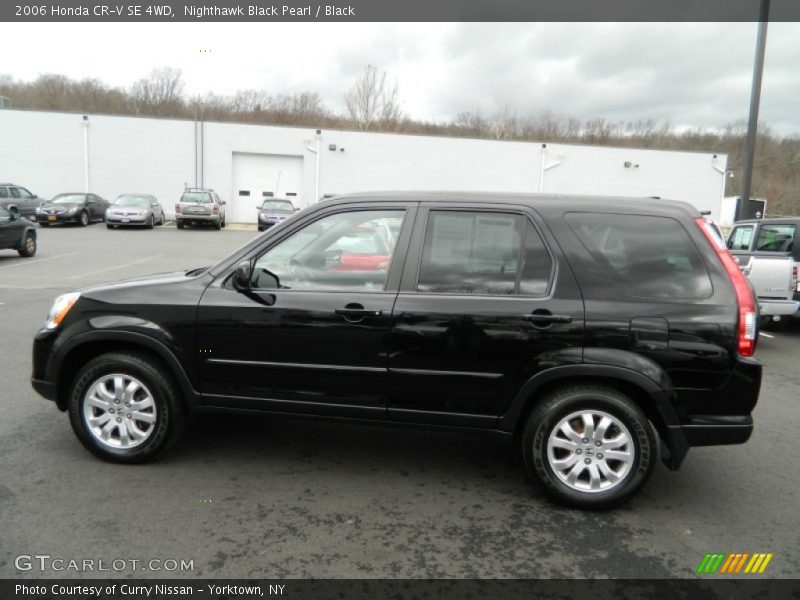 Nighthawk Black Pearl / Black 2006 Honda CR-V SE 4WD