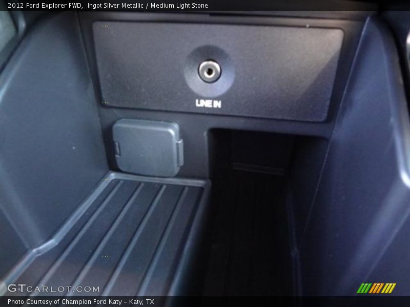 Ingot Silver Metallic / Medium Light Stone 2012 Ford Explorer FWD