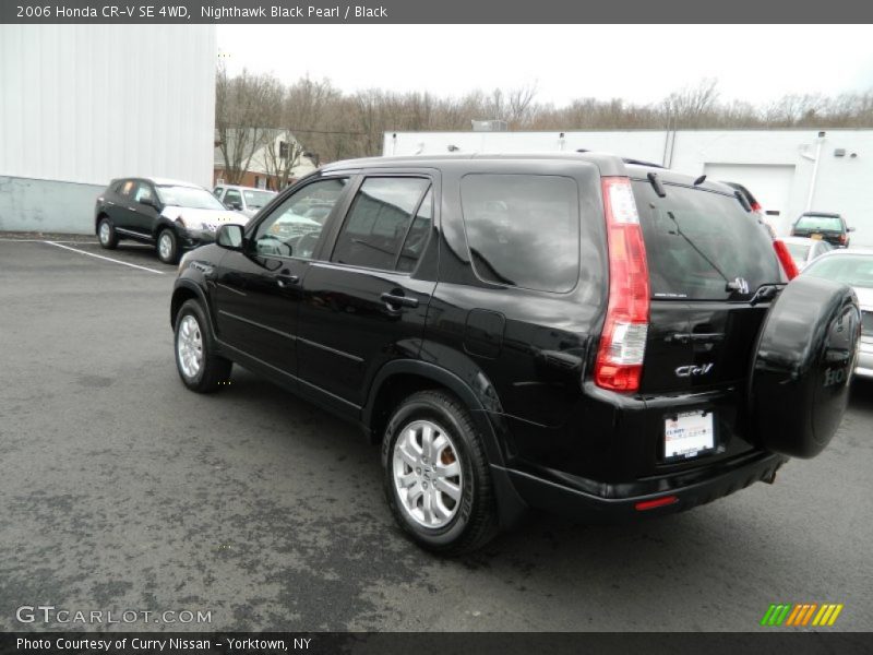 Nighthawk Black Pearl / Black 2006 Honda CR-V SE 4WD