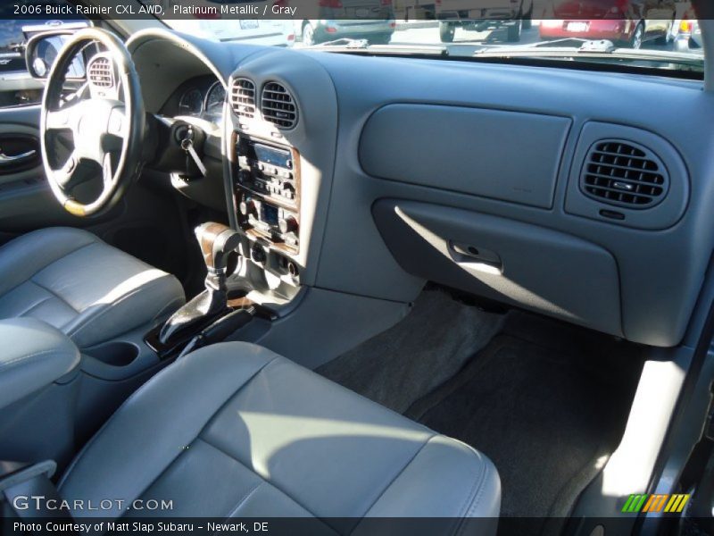 Platinum Metallic / Gray 2006 Buick Rainier CXL AWD