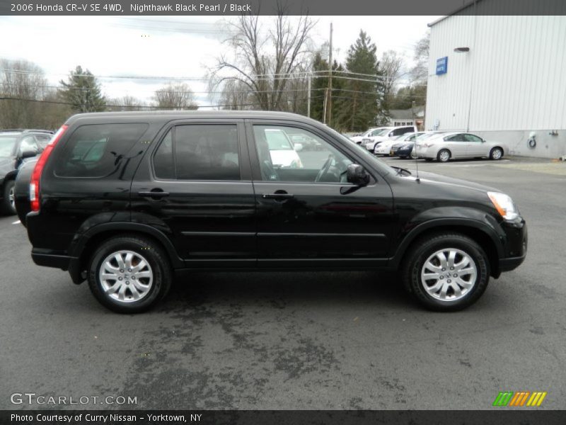 Nighthawk Black Pearl / Black 2006 Honda CR-V SE 4WD