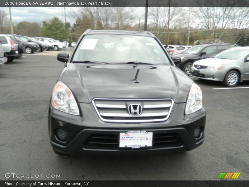 Nighthawk Black Pearl / Black 2006 Honda CR-V SE 4WD