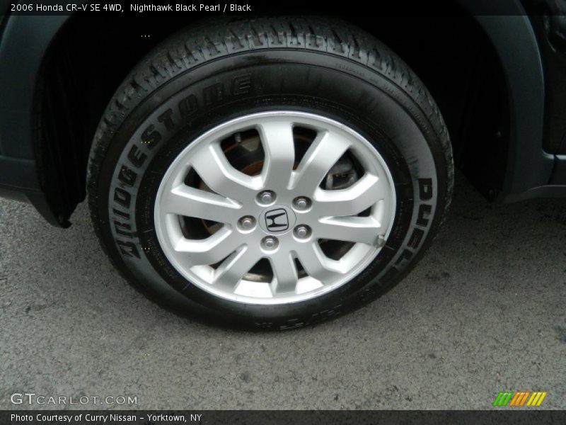 Nighthawk Black Pearl / Black 2006 Honda CR-V SE 4WD