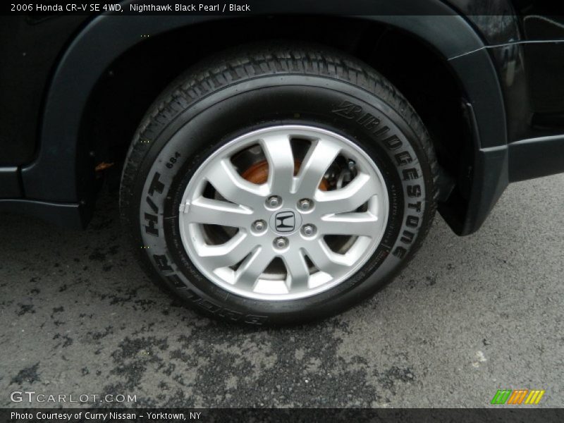 Nighthawk Black Pearl / Black 2006 Honda CR-V SE 4WD