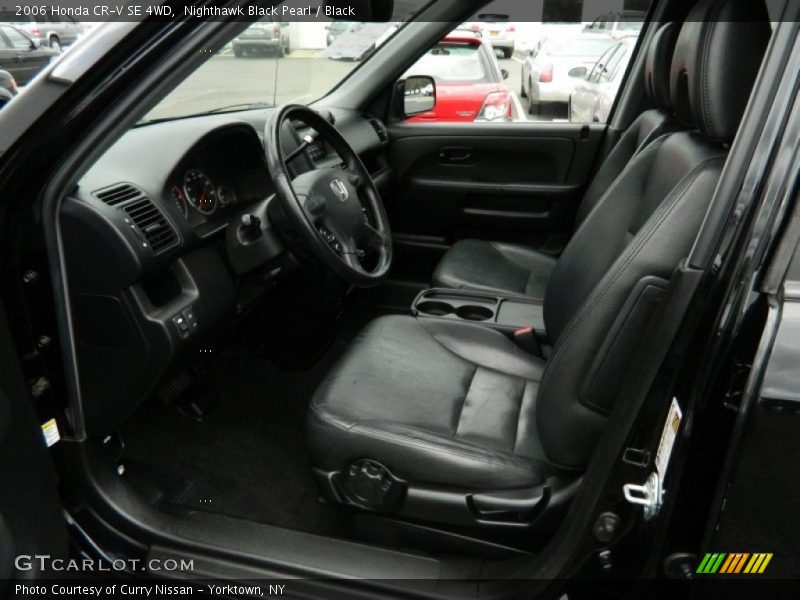 Nighthawk Black Pearl / Black 2006 Honda CR-V SE 4WD