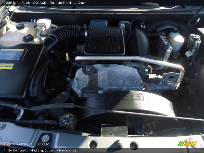 Platinum Metallic / Gray 2006 Buick Rainier CXL AWD