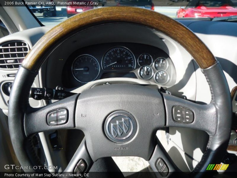 Platinum Metallic / Gray 2006 Buick Rainier CXL AWD