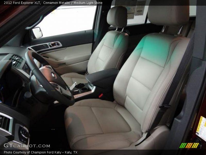 Cinnamon Metallic / Medium Light Stone 2012 Ford Explorer XLT