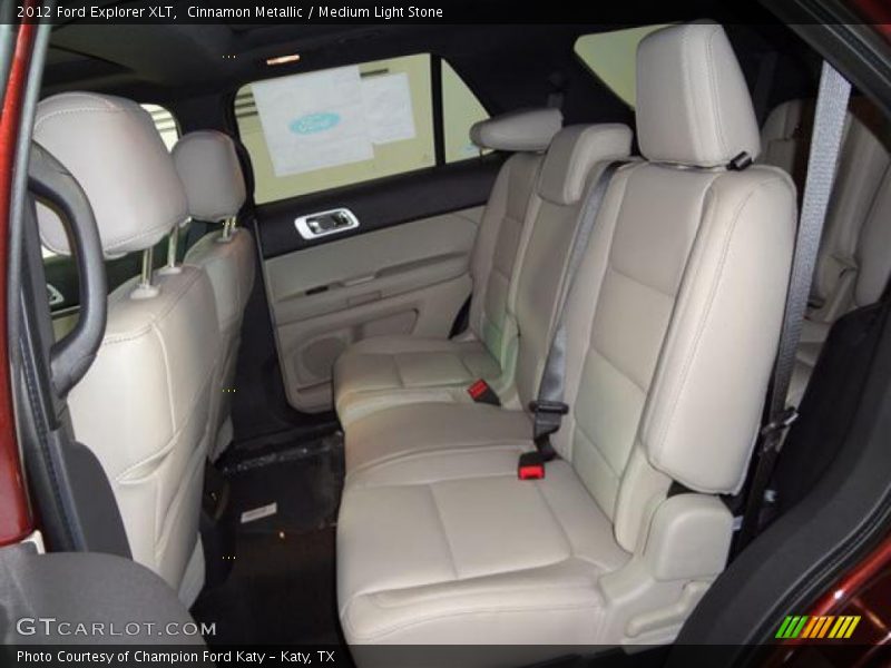 Cinnamon Metallic / Medium Light Stone 2012 Ford Explorer XLT