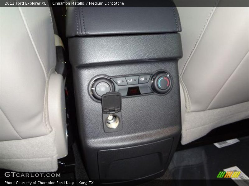 Cinnamon Metallic / Medium Light Stone 2012 Ford Explorer XLT