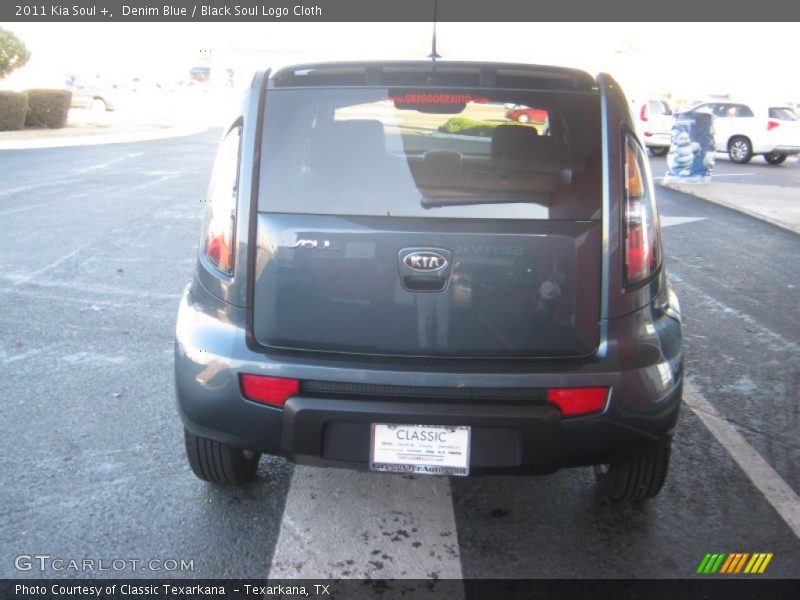 Denim Blue / Black Soul Logo Cloth 2011 Kia Soul +