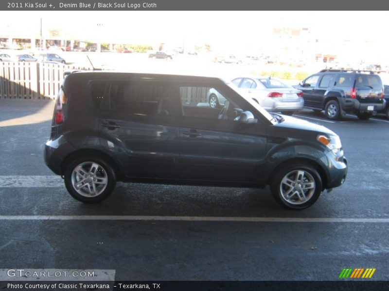 Denim Blue / Black Soul Logo Cloth 2011 Kia Soul +