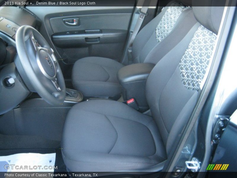 Denim Blue / Black Soul Logo Cloth 2011 Kia Soul +