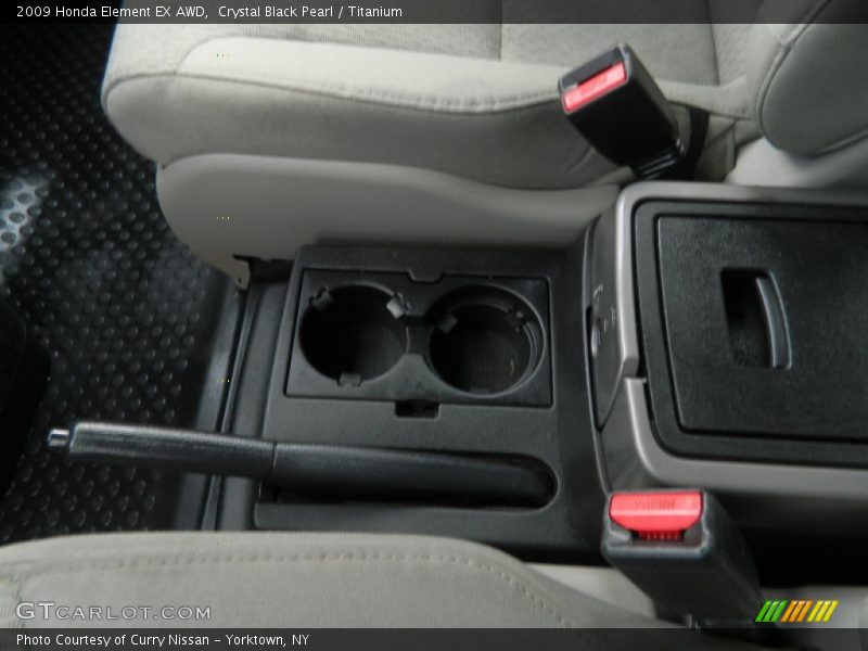 Crystal Black Pearl / Titanium 2009 Honda Element EX AWD