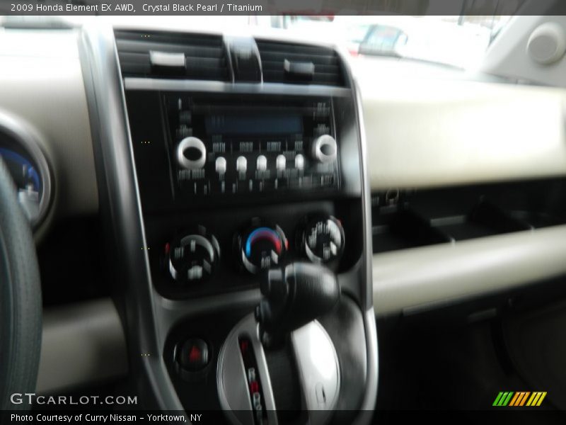 Crystal Black Pearl / Titanium 2009 Honda Element EX AWD