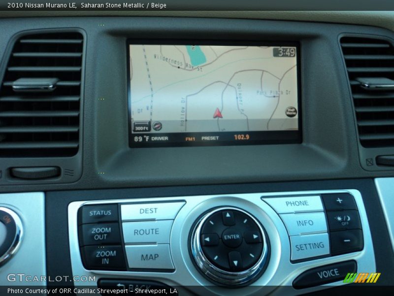 Saharan Stone Metallic / Beige 2010 Nissan Murano LE
