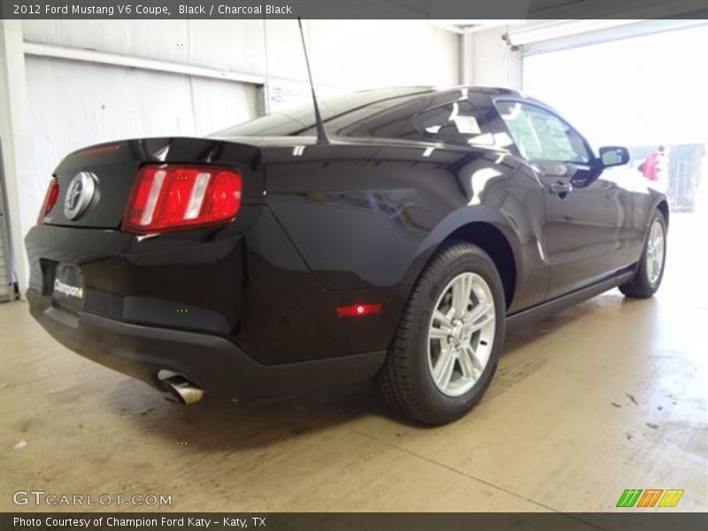 Black / Charcoal Black 2012 Ford Mustang V6 Coupe