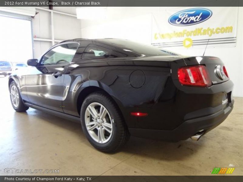 Black / Charcoal Black 2012 Ford Mustang V6 Coupe