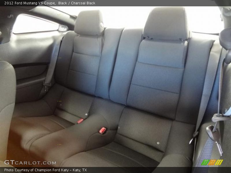 Black / Charcoal Black 2012 Ford Mustang V6 Coupe