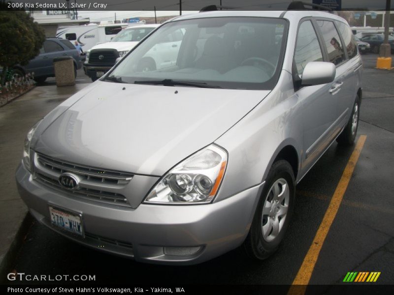 Silver / Gray 2006 Kia Sedona LX