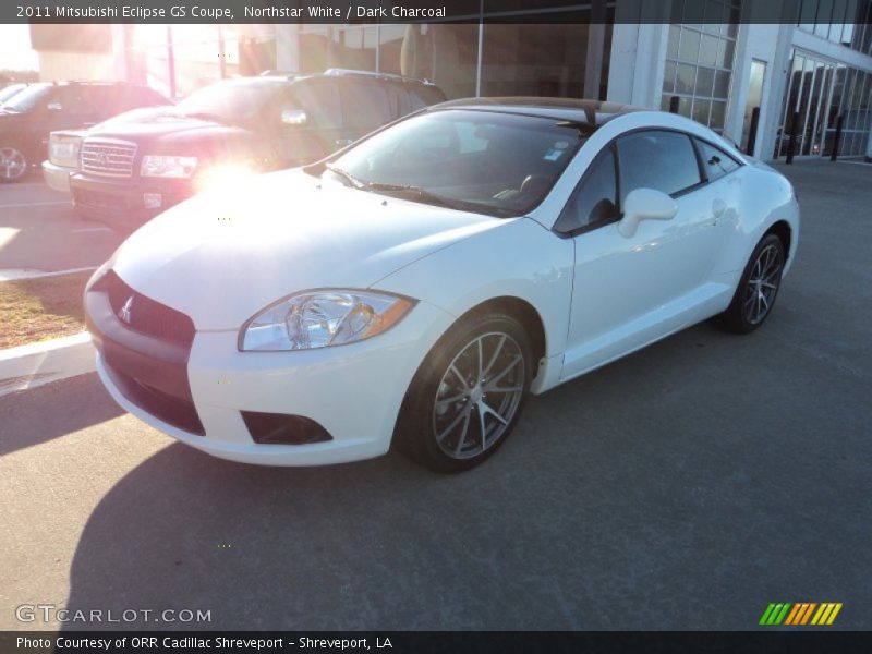 Northstar White / Dark Charcoal 2011 Mitsubishi Eclipse GS Coupe