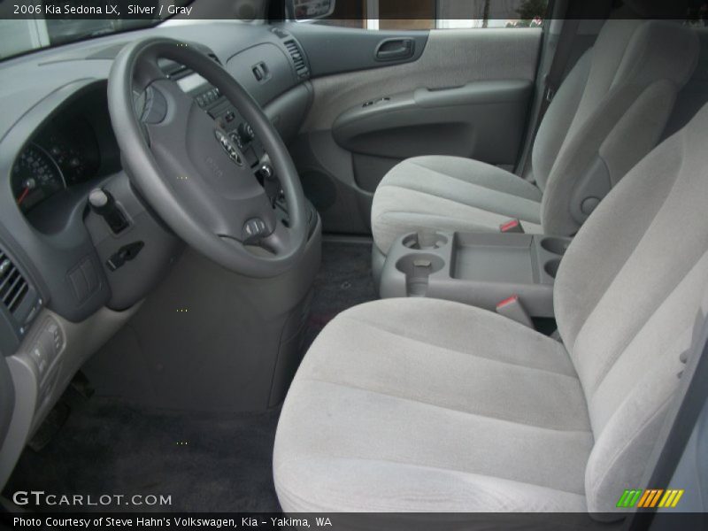 Silver / Gray 2006 Kia Sedona LX