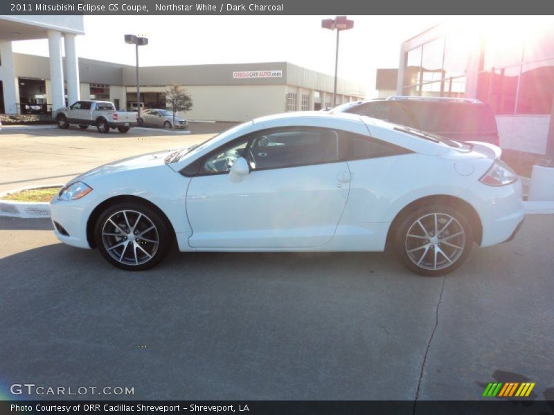 Northstar White / Dark Charcoal 2011 Mitsubishi Eclipse GS Coupe