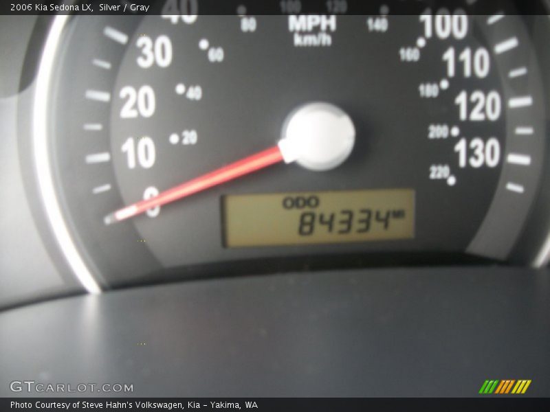Silver / Gray 2006 Kia Sedona LX