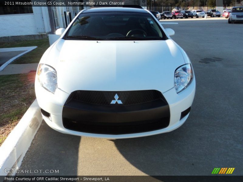 Northstar White / Dark Charcoal 2011 Mitsubishi Eclipse GS Coupe