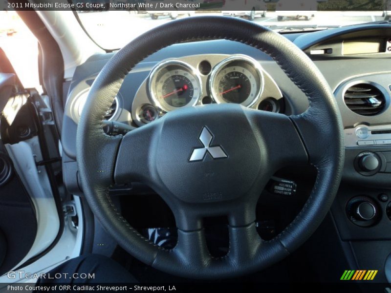 Northstar White / Dark Charcoal 2011 Mitsubishi Eclipse GS Coupe