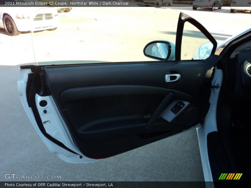 Northstar White / Dark Charcoal 2011 Mitsubishi Eclipse GS Coupe