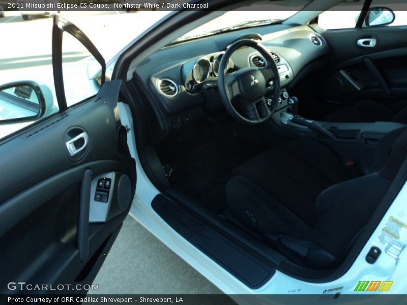 Northstar White / Dark Charcoal 2011 Mitsubishi Eclipse GS Coupe
