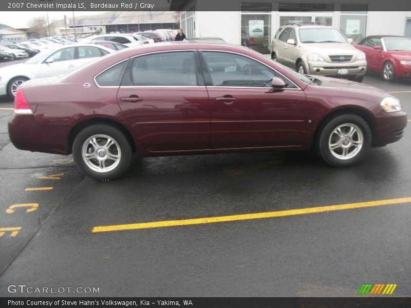 Bordeaux Red / Gray 2007 Chevrolet Impala LS