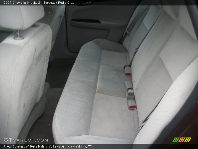 Bordeaux Red / Gray 2007 Chevrolet Impala LS