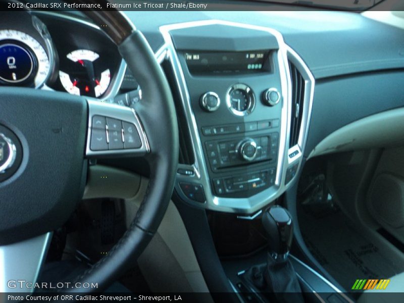 Platinum Ice Tricoat / Shale/Ebony 2012 Cadillac SRX Performance