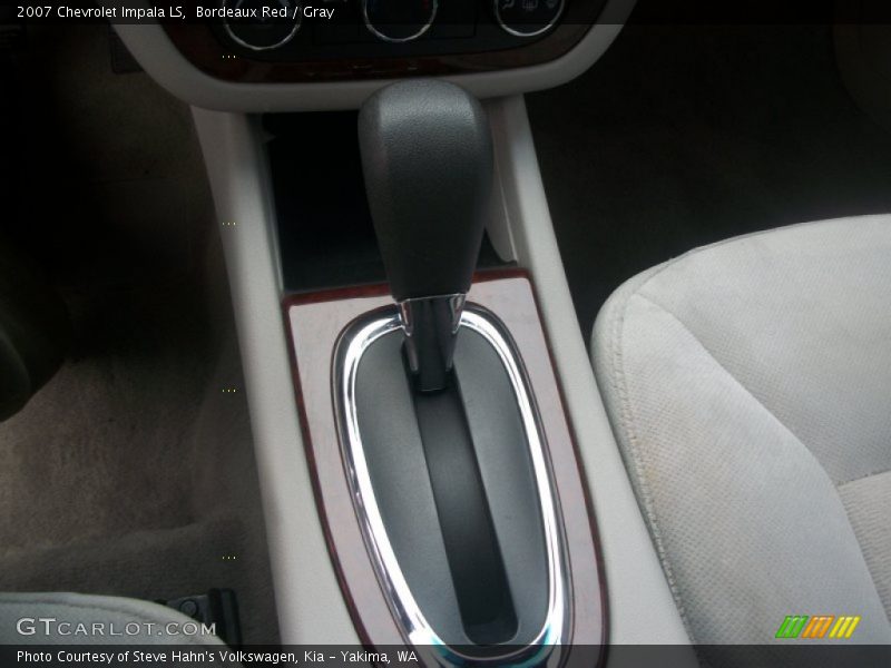 Bordeaux Red / Gray 2007 Chevrolet Impala LS