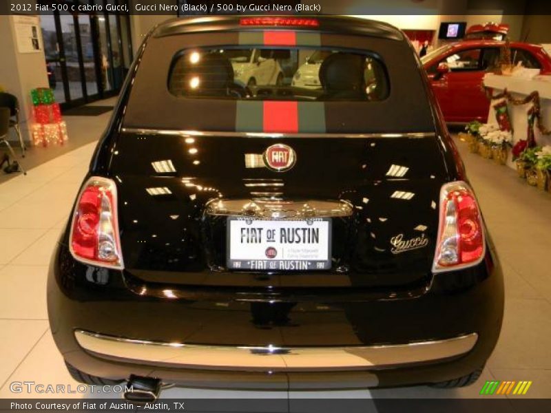 Gucci Nero (Black) / 500 by Gucci Nero (Black) 2012 Fiat 500 c cabrio Gucci