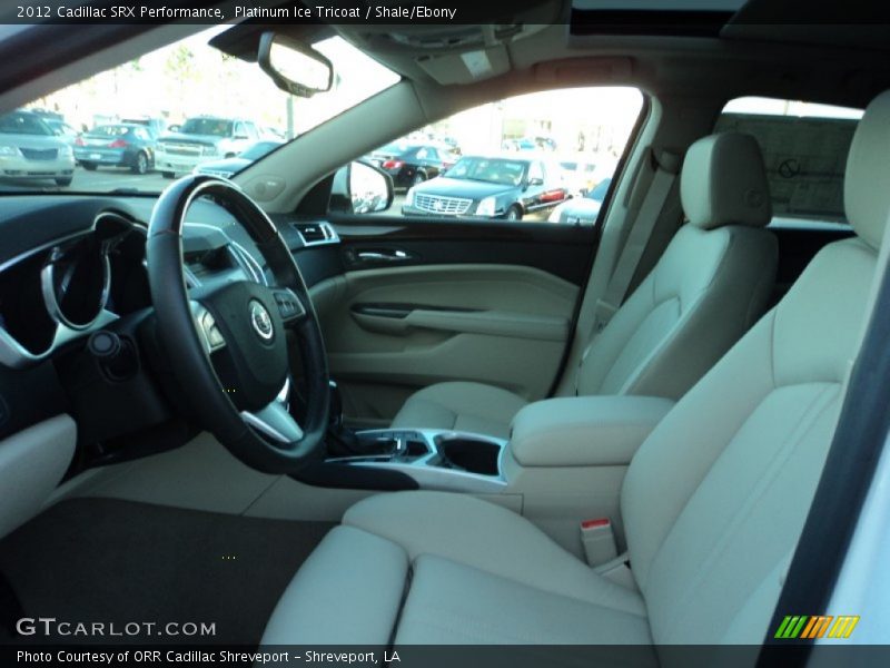 Platinum Ice Tricoat / Shale/Ebony 2012 Cadillac SRX Performance