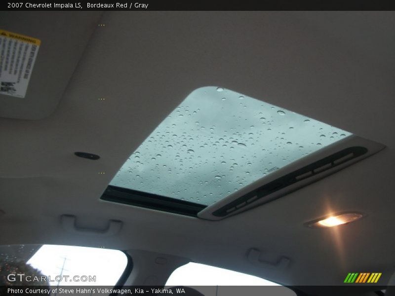 Bordeaux Red / Gray 2007 Chevrolet Impala LS