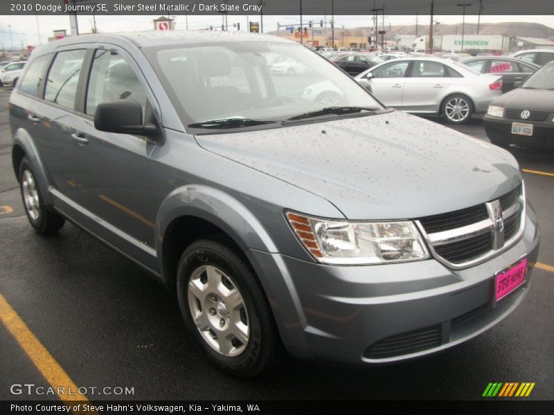 Silver Steel Metallic / Dark Slate Gray 2010 Dodge Journey SE