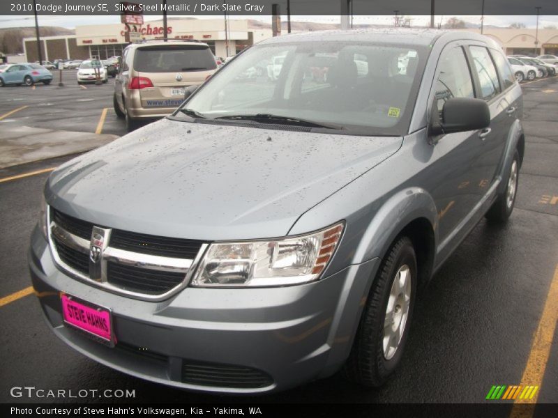 Silver Steel Metallic / Dark Slate Gray 2010 Dodge Journey SE