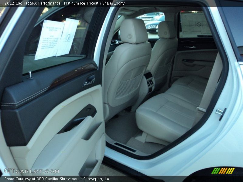 Platinum Ice Tricoat / Shale/Ebony 2012 Cadillac SRX Performance