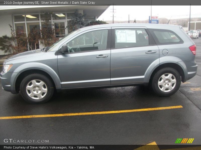 Silver Steel Metallic / Dark Slate Gray 2010 Dodge Journey SE