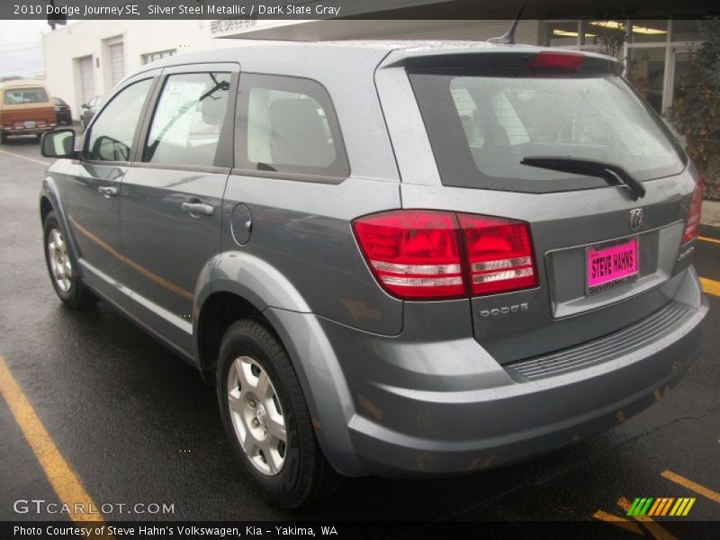Silver Steel Metallic / Dark Slate Gray 2010 Dodge Journey SE