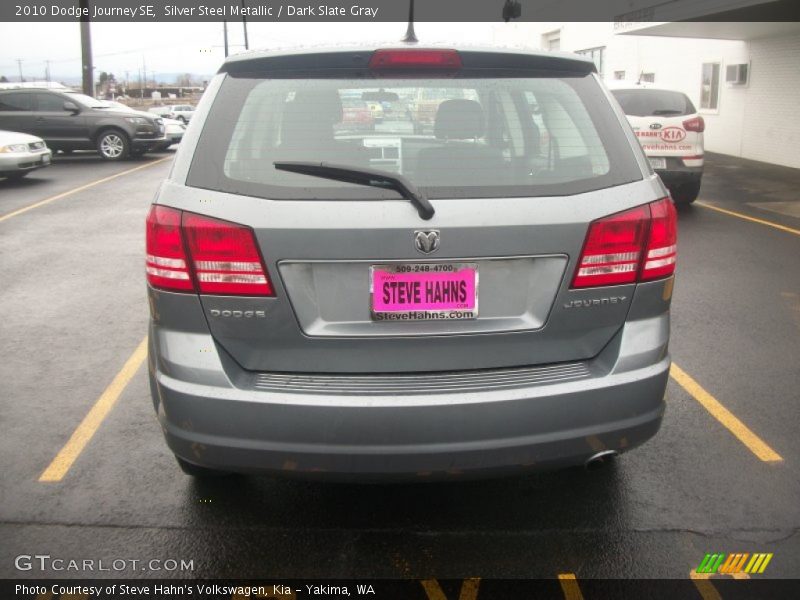 Silver Steel Metallic / Dark Slate Gray 2010 Dodge Journey SE