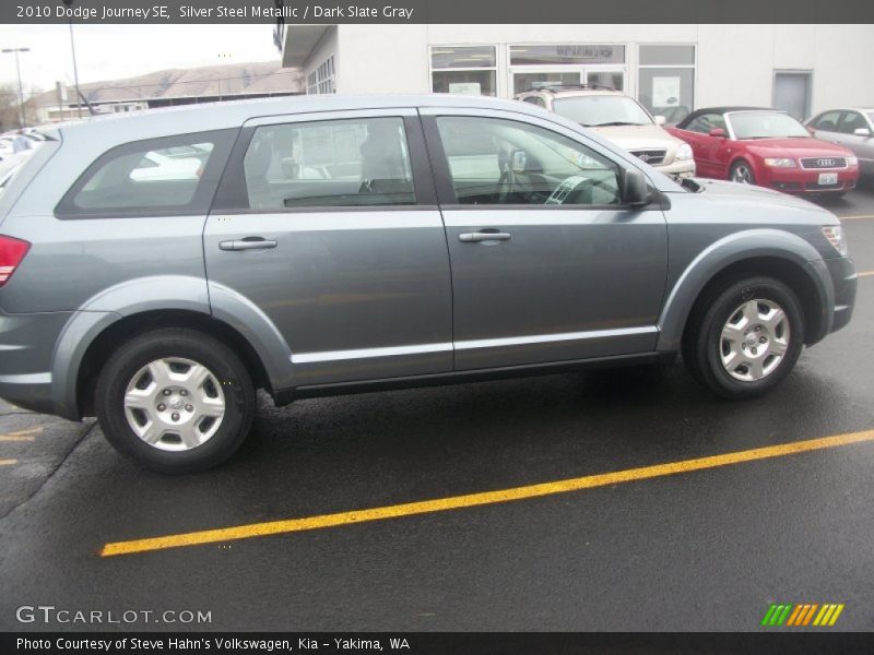 Silver Steel Metallic / Dark Slate Gray 2010 Dodge Journey SE
