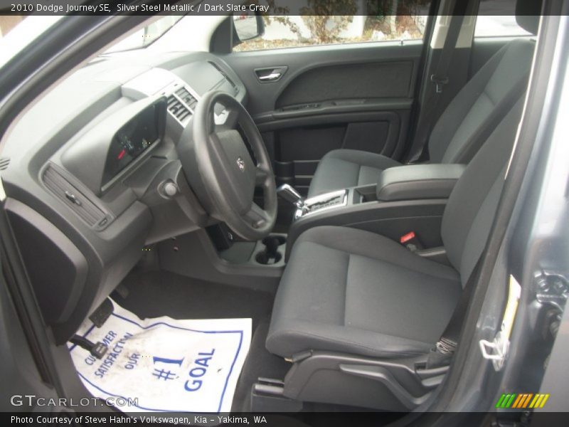 Silver Steel Metallic / Dark Slate Gray 2010 Dodge Journey SE